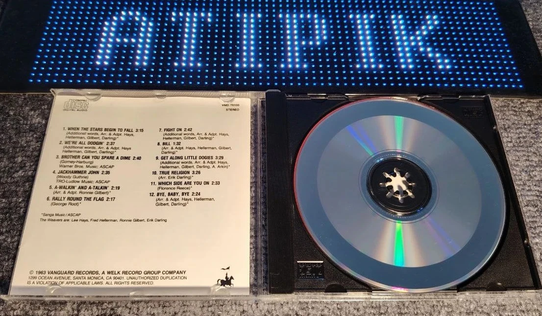 The Weavers' Almanac CD 1991 | Zeldzame Europese editie van een folkklassieker! 💥 – photo 4